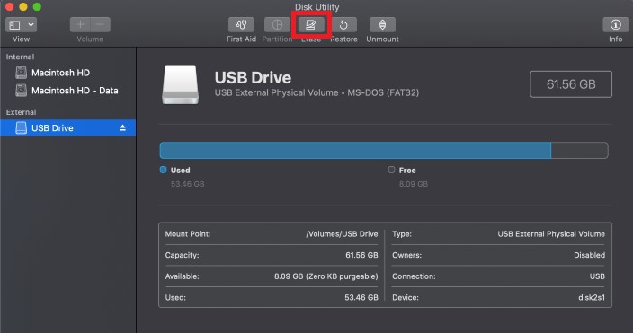 Formatting A USB To FAT32 Or ExFAT Indian Motorcycle